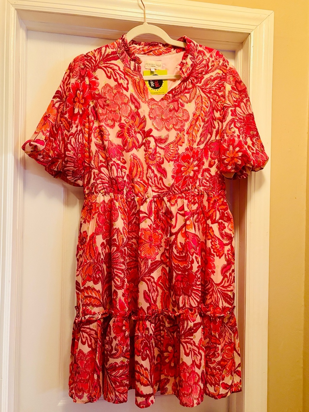 *NEW* PERIWINKLE Pink Floral Dress 🌷